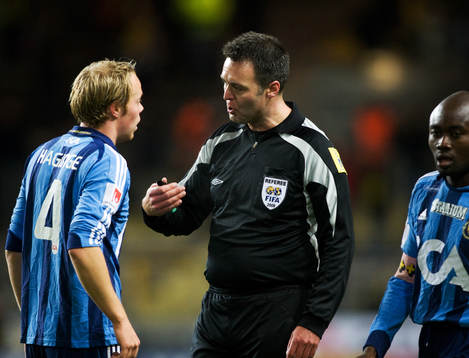 Domare, Martin Ingvarsson och Patrik Haginge, Djurgården