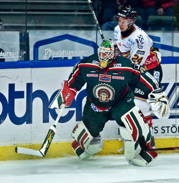 Johan Holmqvist, målvakt, Frölunda. Johan Harju, Luleå