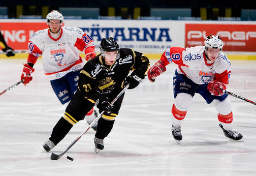 Patrik Ahlstrand, och Anders Eriksson, jagar Christian