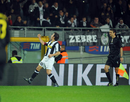 Del Piero, jubel