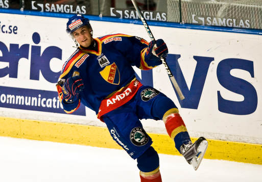 Dick Axelsson, Djurgården kvitterade till 1-1. Jubel
