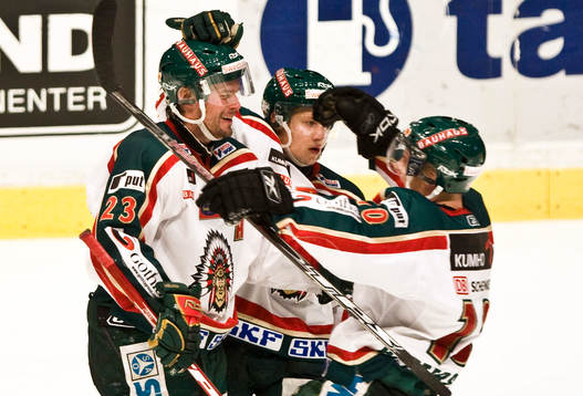 Ronnie Sundin, Frölunda, jubel