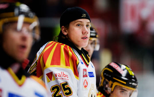 Jacob Markström, målvakt, Brynäs, fick sitta på bänken