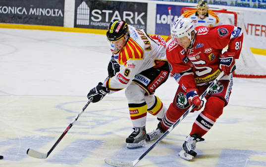Niclas Andersen, Brynäs, och Hannes Hyvönen,
