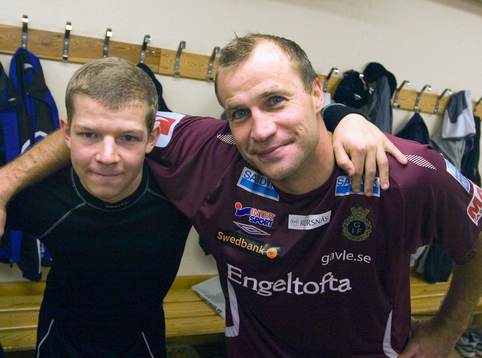 Jonas Lantto och Hans Berggren - Gefles målskyttar