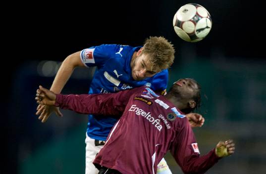 Rasmus Bengtsson, Trelleborg, och Amadou Jawo, Gefle,
