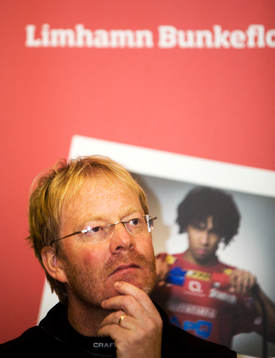 Lars Jacobsson, tränare, fick lämna Superettan