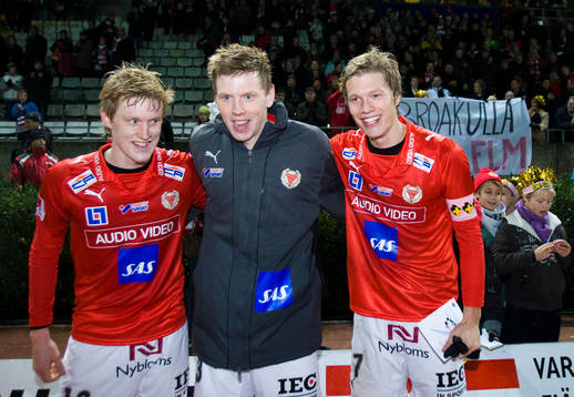 Tre bröder Elm från Broakulla, Rasmus, David och Viktor