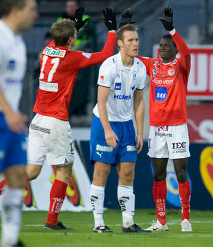 Viktor Elm har gjort ännu ett mål och Norrköping deppar.