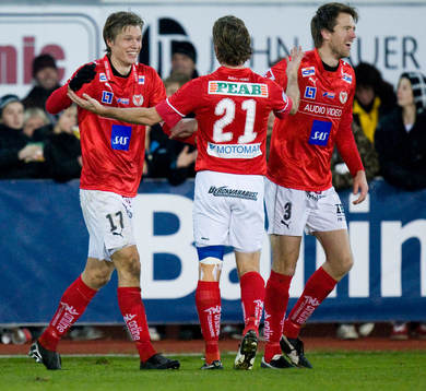 6-0 Viktor Elm, jubel
