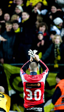 Johan Wiland, målvakt, Elfsborg, gjorde sin sista match i