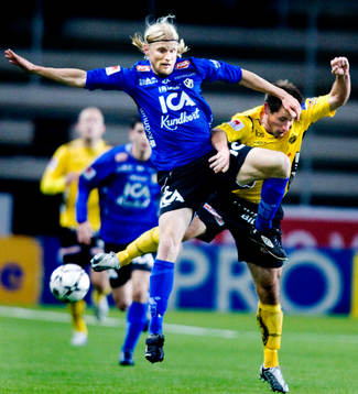 Per Johansson, Halmstad, Johan Karlsson, Elfsborg