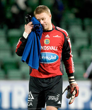 Fredrik Sundfors, Målvakt, depp