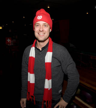 Claes Persson, supporter, som hoppas på guld ikväll