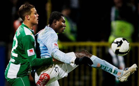 Edward Ofere, Malmö, utmanas av Marcus Törnstrand,