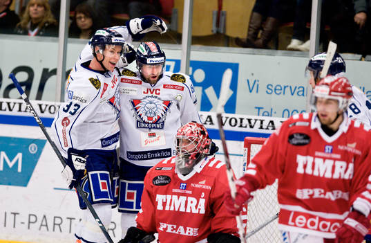 Jan Hlavac, Linköping jubel med Fredrik Emvall