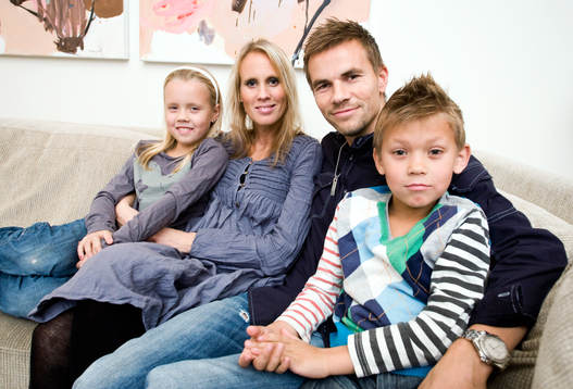 Tindra, Frida, Niclas och Noa