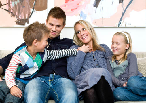 Noa, Niclas, Frida och Tindra