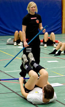 Emely Sörenssen, instruktör