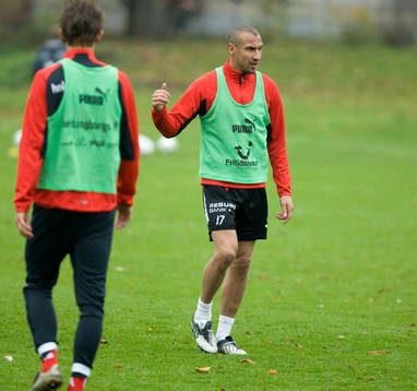 Henrik Larsson, träning