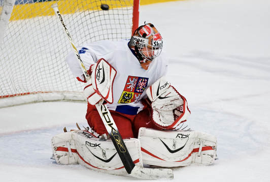 Dominik Furch, målvakt, Tjeckien, släpper in 5-3