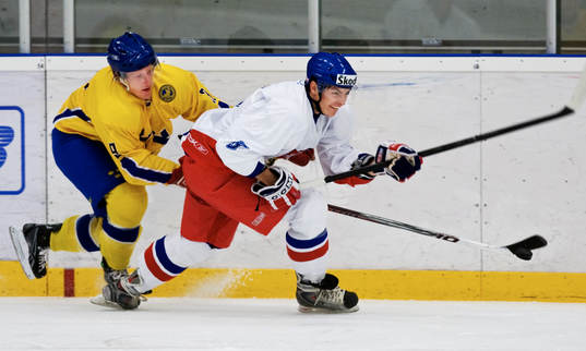 Mattias Tedenby, Sverige, och Michal Kempny, Tjeckien,