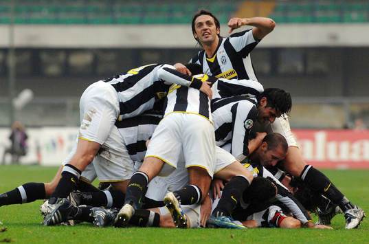 Del Piero, Juventus (Jubel)