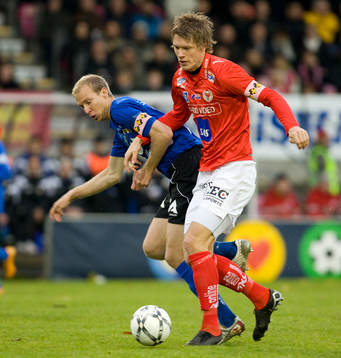 Viktor Elm, Kalmar och Andreas Johansson, Halmstad