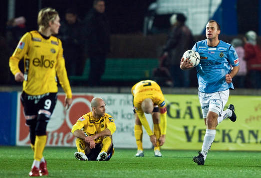 Hans Berggren, Gefle reducerade till 1-2