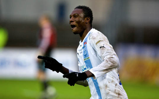 Edward Ofere, Jubel vid 3-0