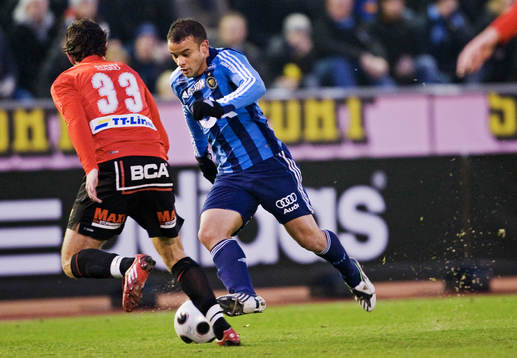 Lance Davids, Djurgården, på språng
