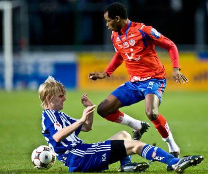 Erik Lund och Rene Makondele