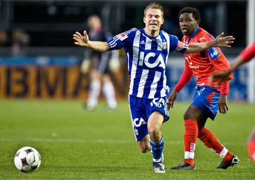 Niclas Alexandersson och Adama Tamboura