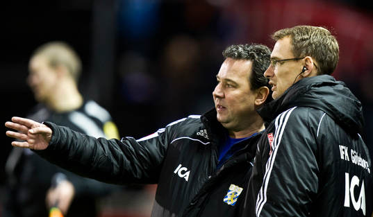 Stefan Rehn och Jonas Olsson, tränare
