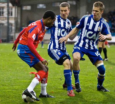 Rene Makondele, Jakob Johansson och Pontus Wernbloom
