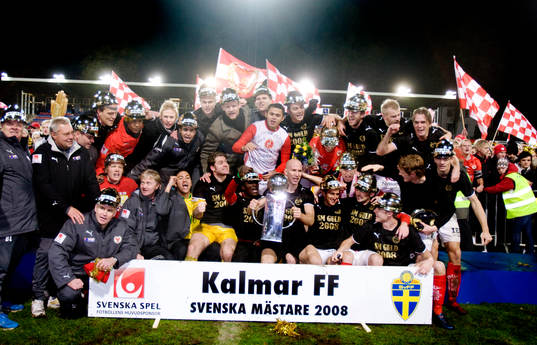 Kalmar Svenska Mästare 2008, guld, SM-guld, jubel, glädje