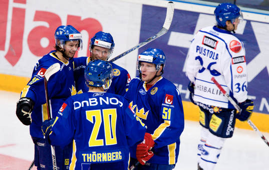 Mika Hannula, Sverige, jubel