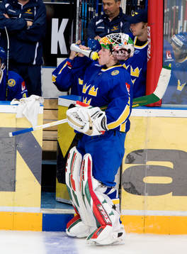 Johan Holmqvist, Målvakt