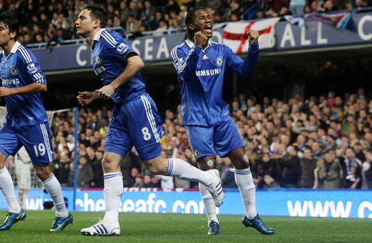 Didier Drogba, Chelsea, glädje, jubel