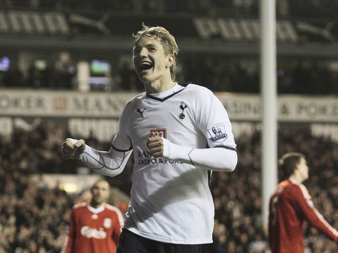 Roman Pavlyuchenko, Tottenham, gläds åt Tottenhams