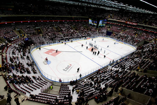 Malmö Arena, interiör