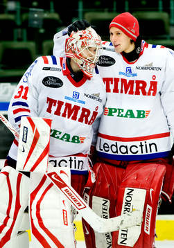 Johan Backlund, målvakt, Magnus Akerlund, målvakt
