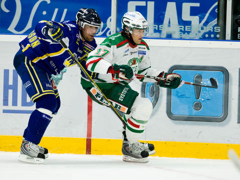 Per Gustafsson, HV 71 och Mathias Tjärnqvist, Rögle