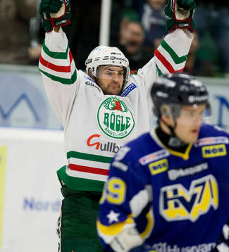 Peter Högardh, Rögle, jubel