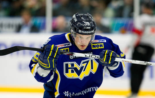 Jukka Voutilainen, HV71, tackar klubban