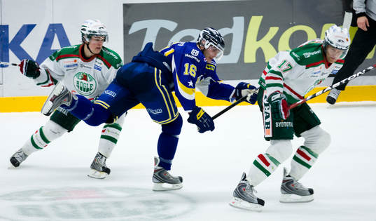 Mathias Tjärnkvist, Rögle och Kris Beech, HV71