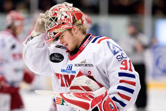Johan Backlund, Målvakt