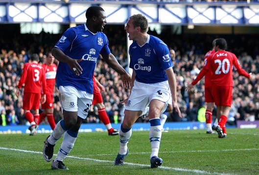 Fotboll, Premier League, engelsk liga, Everton -