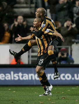 Fotboll, Premier League, engelsk liga, Hull - Manchester