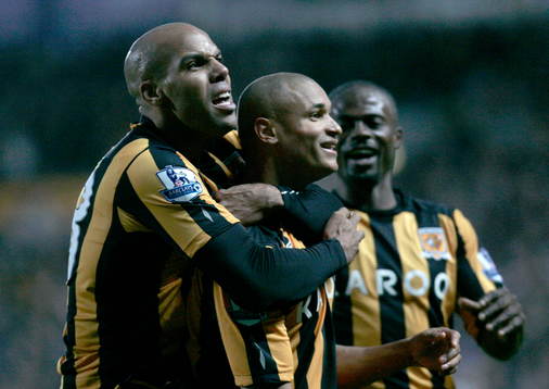 Fotboll, Premier League, engelsk liga, Hull - Manchester